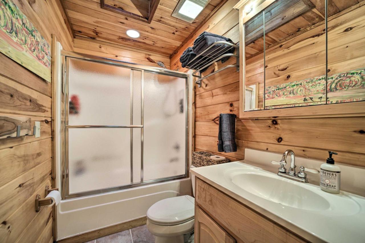 Highlands Cabin On Buck Creek About 8 Mi To Town! المظهر الخارجي الصورة