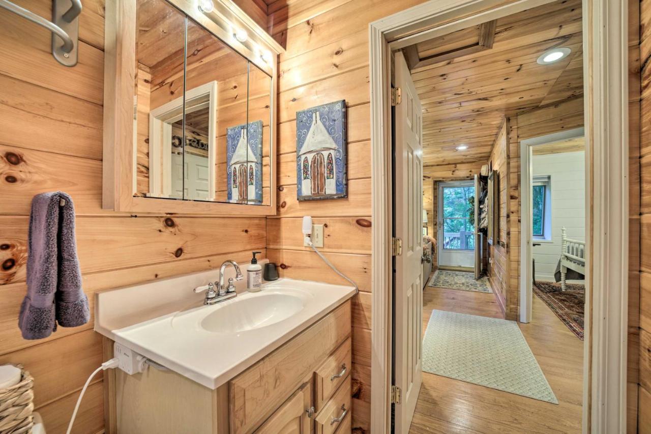 Highlands Cabin On Buck Creek About 8 Mi To Town! المظهر الخارجي الصورة