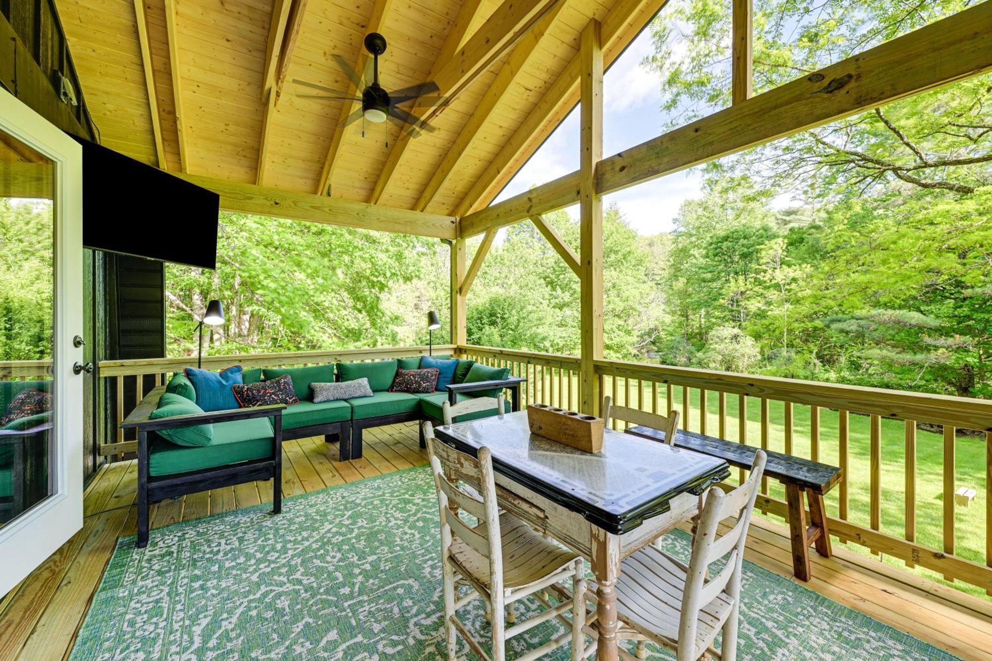 Highlands Cabin On Buck Creek About 8 Mi To Town! المظهر الخارجي الصورة
