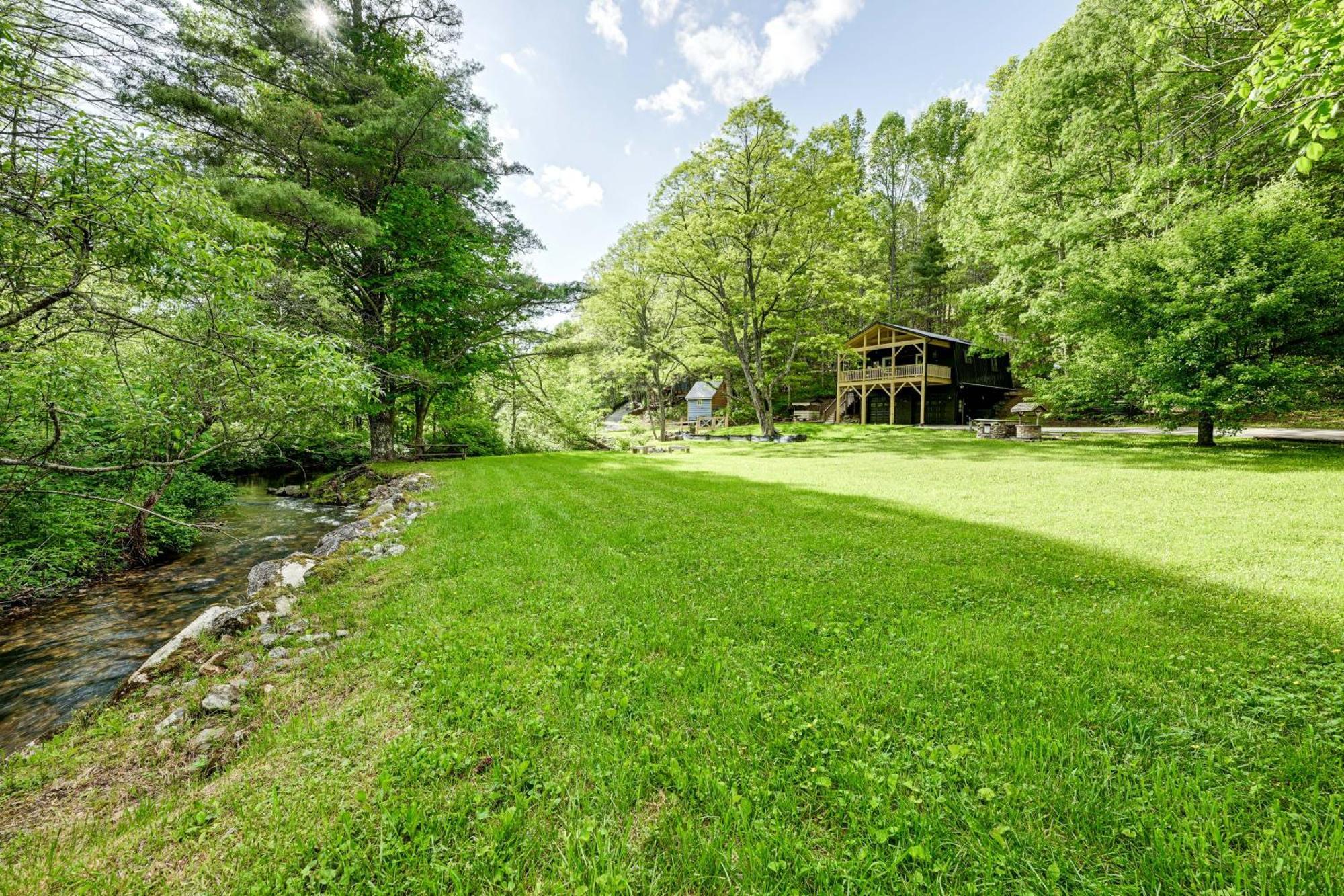 Highlands Cabin On Buck Creek About 8 Mi To Town! المظهر الخارجي الصورة