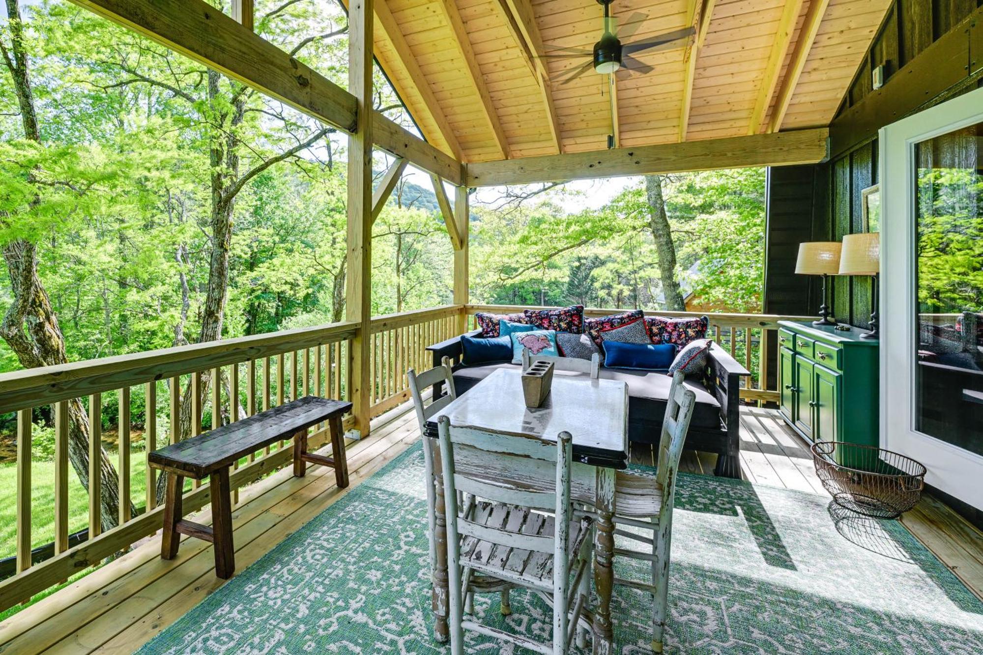 Highlands Cabin On Buck Creek About 8 Mi To Town! المظهر الخارجي الصورة