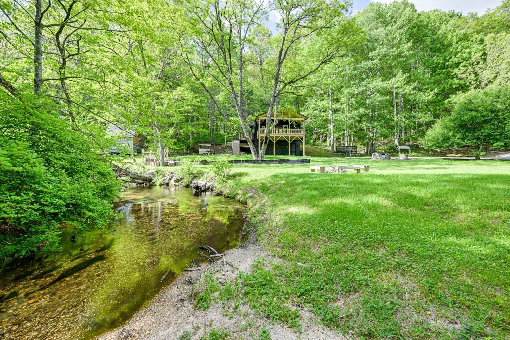 Highlands Cabin On Buck Creek About 8 Mi To Town! المظهر الخارجي الصورة